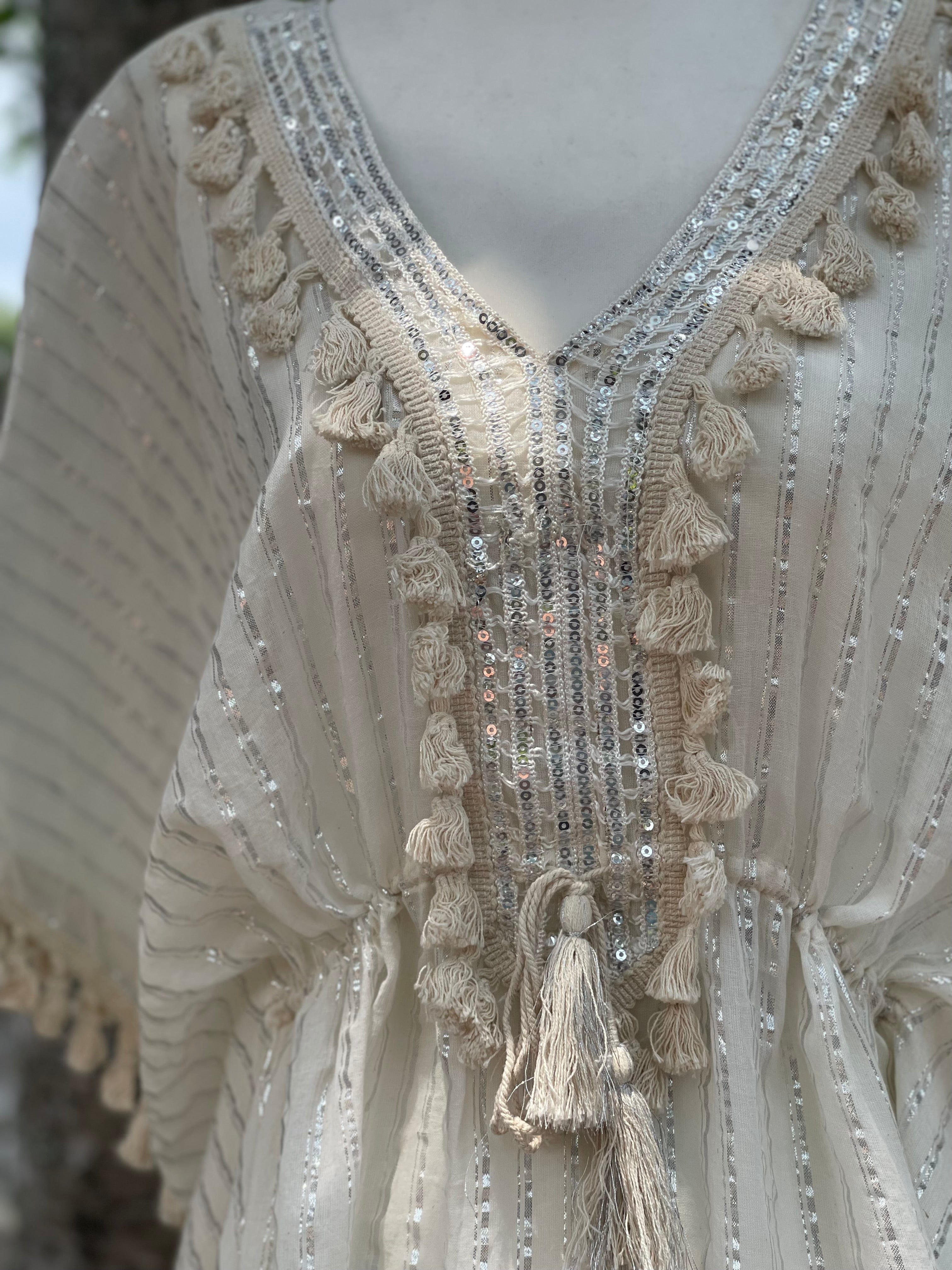 Jetset Tassel Caftan