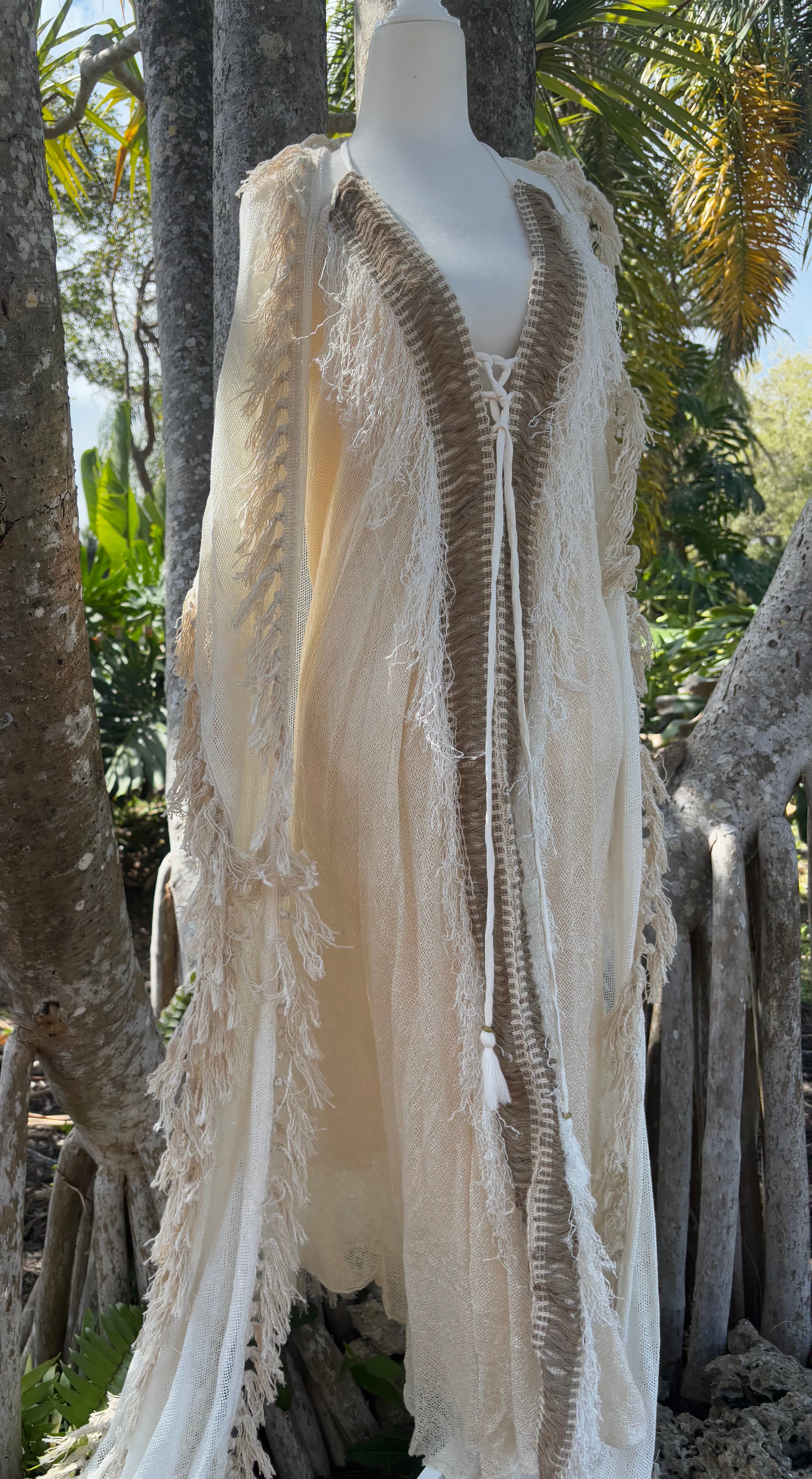 Tulum Cream Maxi