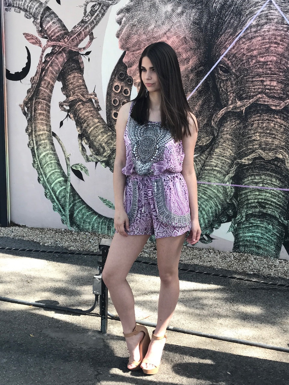 Andalucía Silk Shorts Set