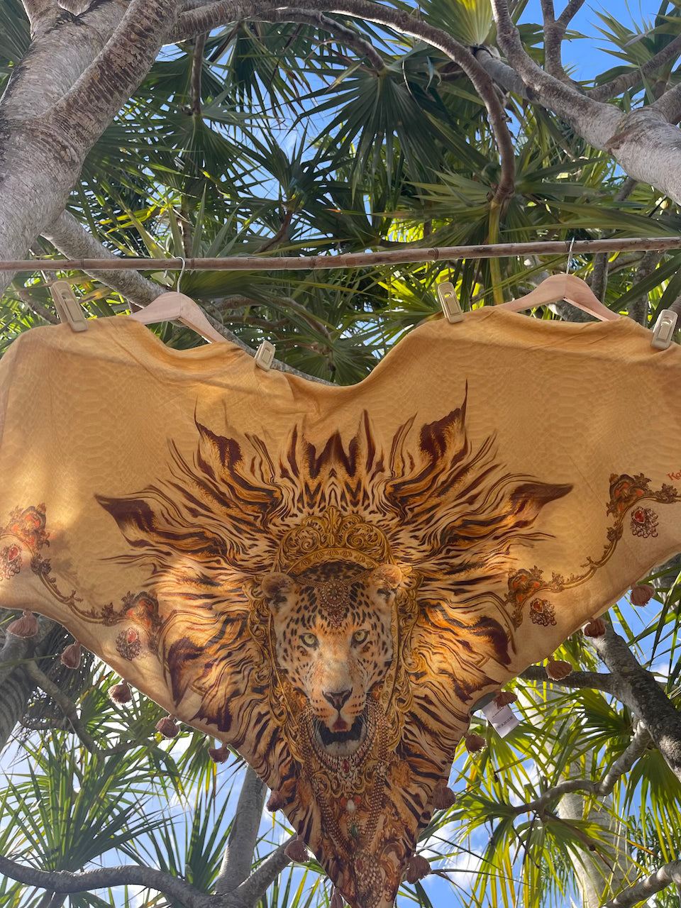 Cheetah Venus Summer Scarf