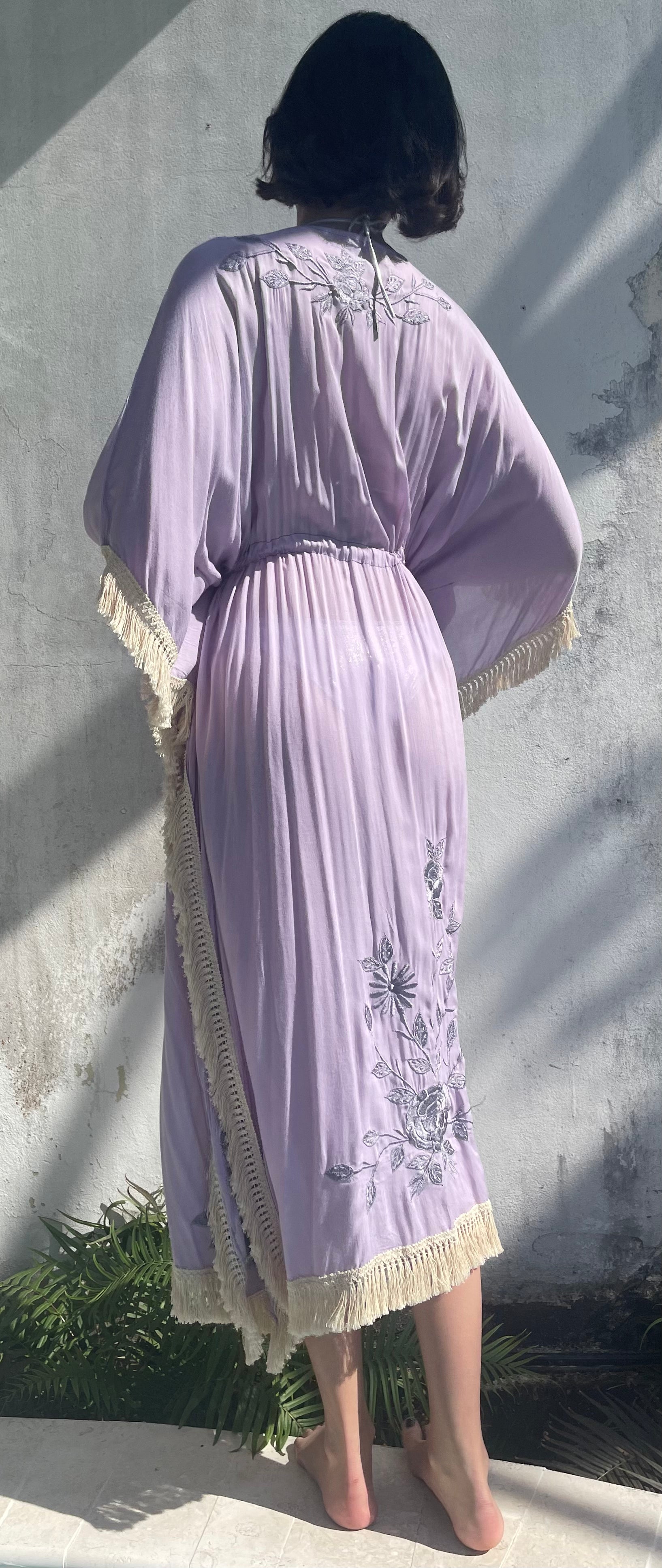 Dusty Lilac Duster
