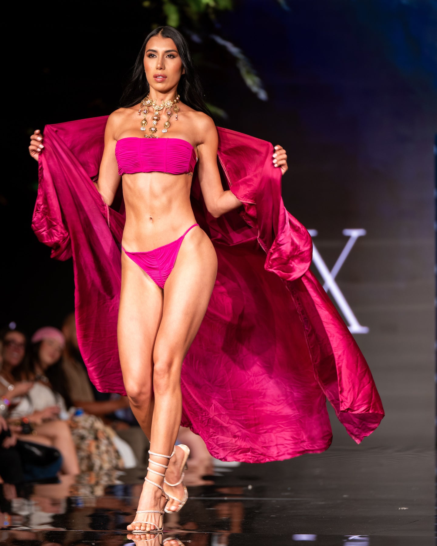 FuchsiaLUXE Kimono