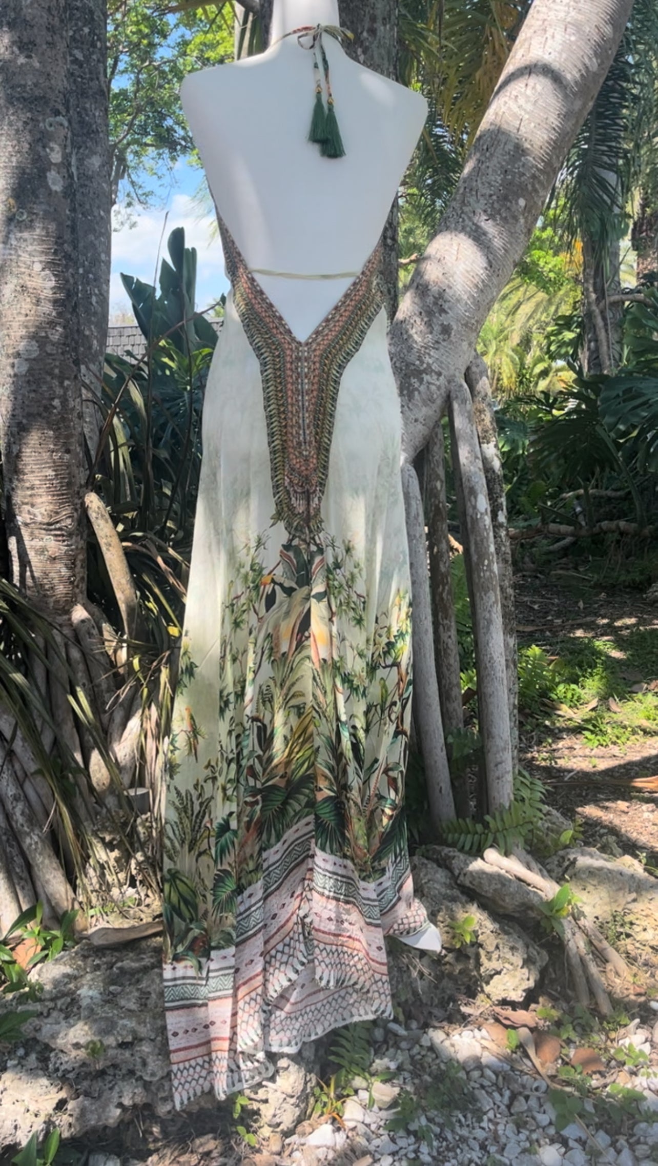 Jungle Love Halter Dress