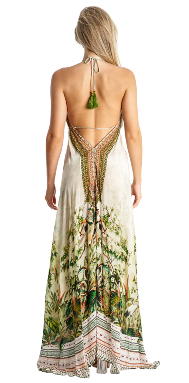 Jungle Love Halter Dress