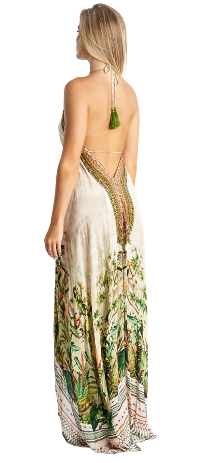 Jungle Love Halter Dress