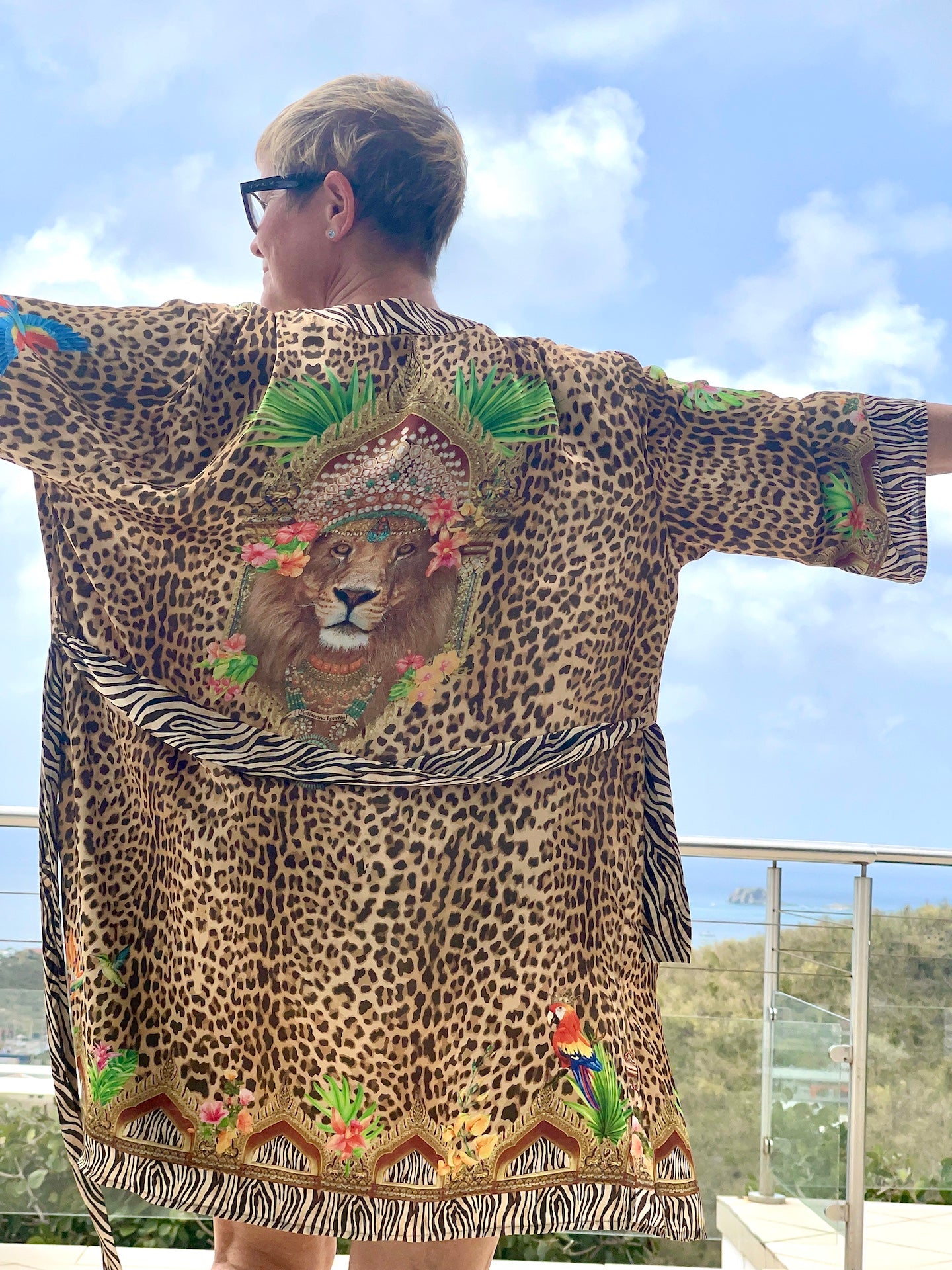 Hidden Paradise Kimono