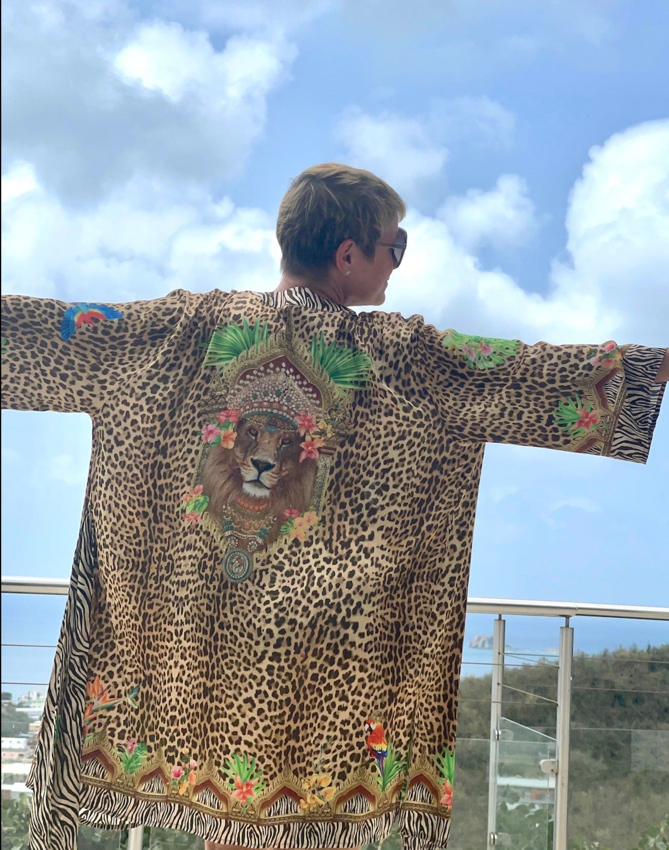 Hidden Paradise Kimono