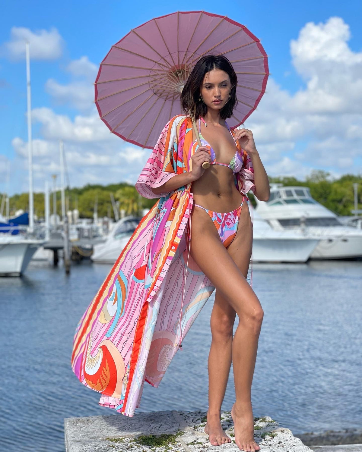 PUCCI Luxe Swim Collection Bikini Top / 12 PUCCI Luxe Swim Collection Bikini Top / 12