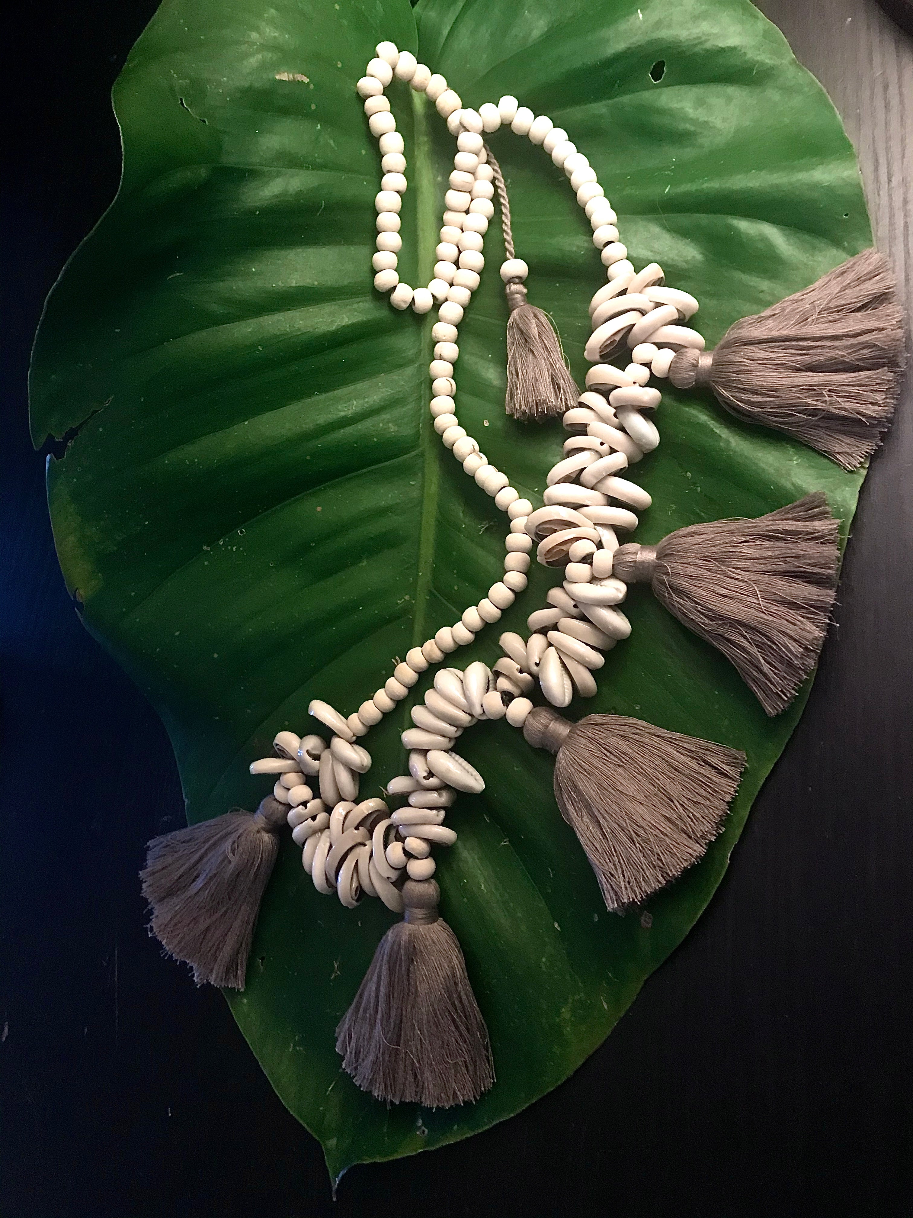 TOLEDO tassels necklace