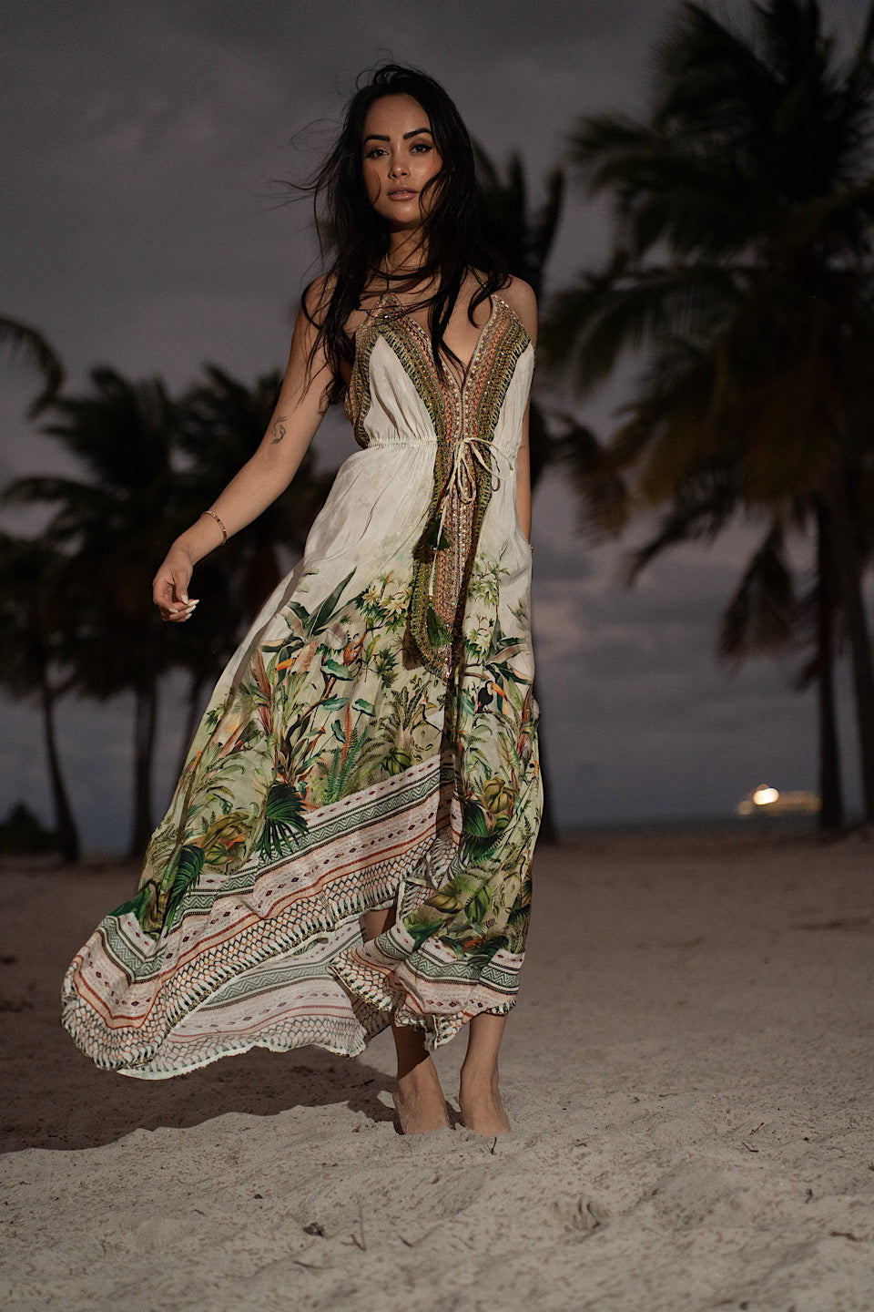 Jungle Love Halter Dress