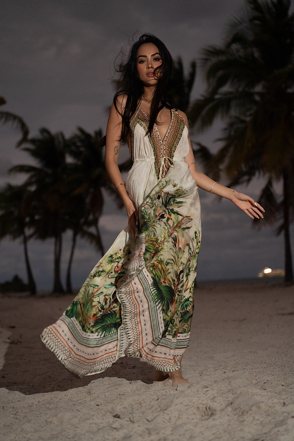 Jungle Love Halter Dress