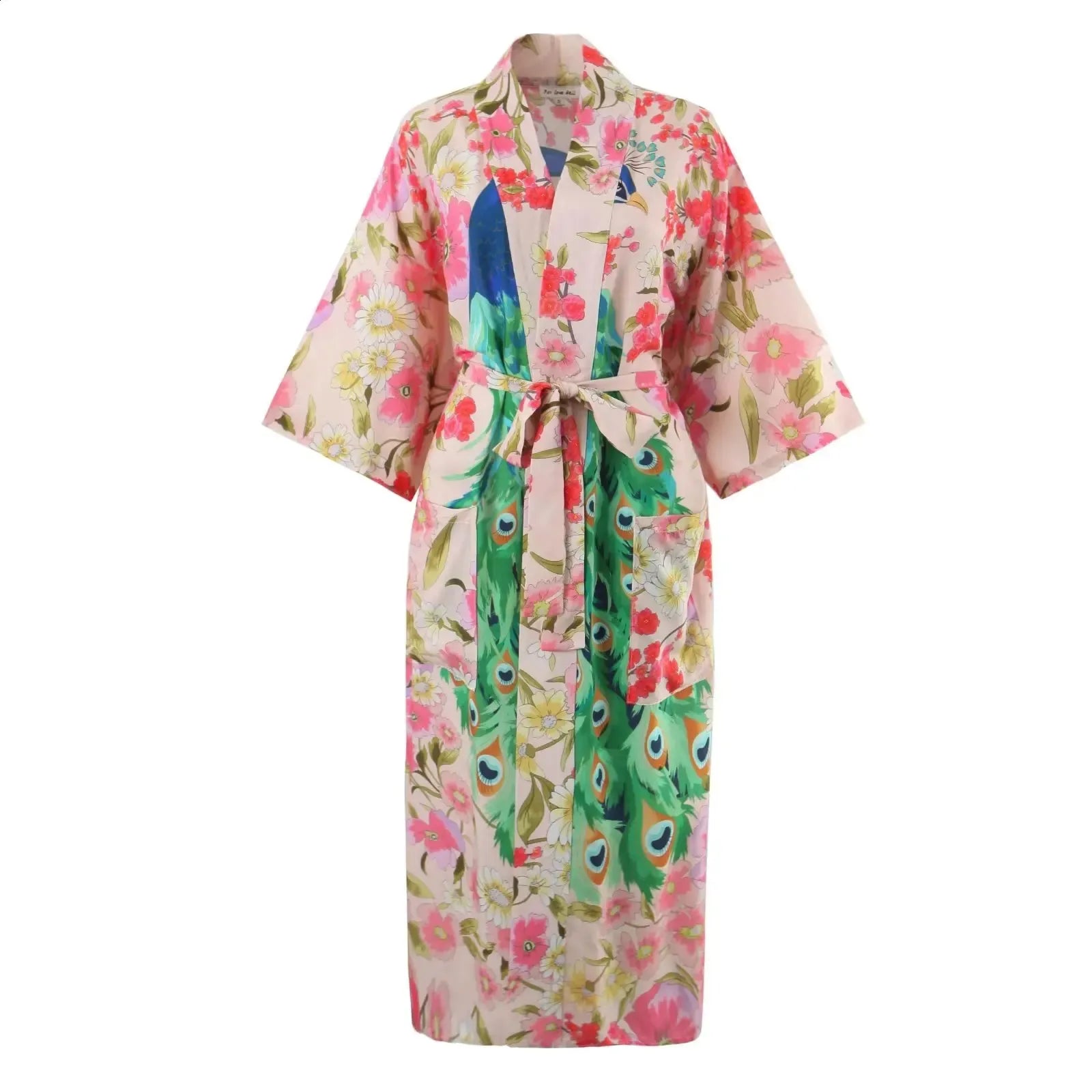 Peacock Garden Kimono