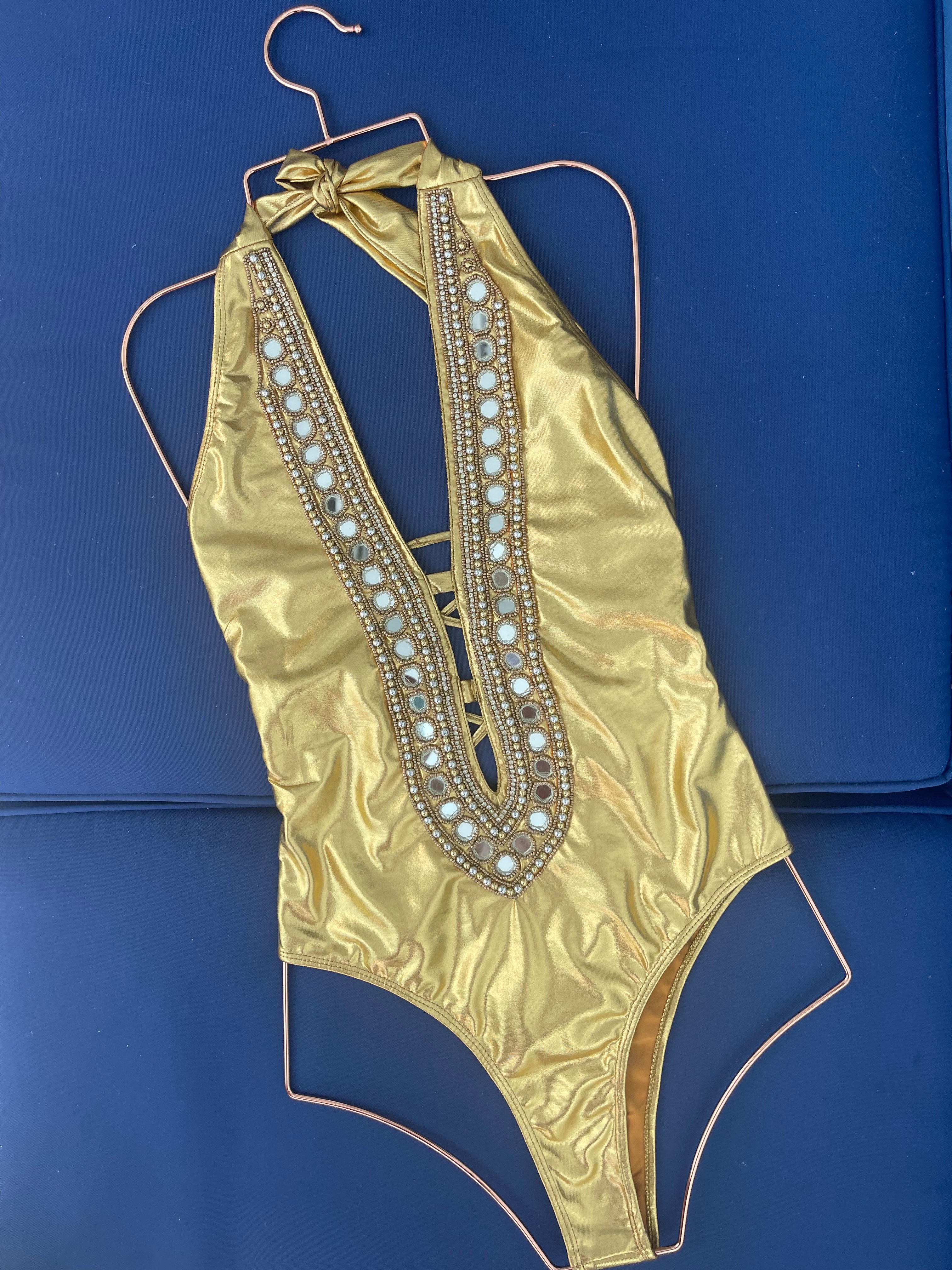 Golden Goddess Monokini  www.LUXEISLE.com