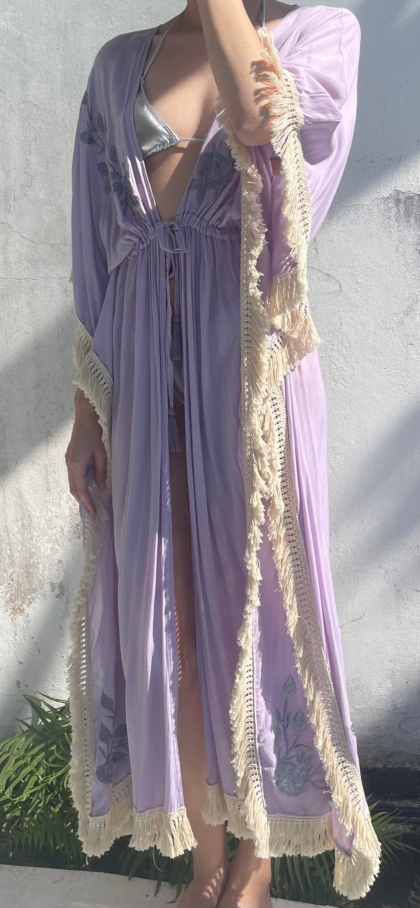 Dusty Lilac Duster