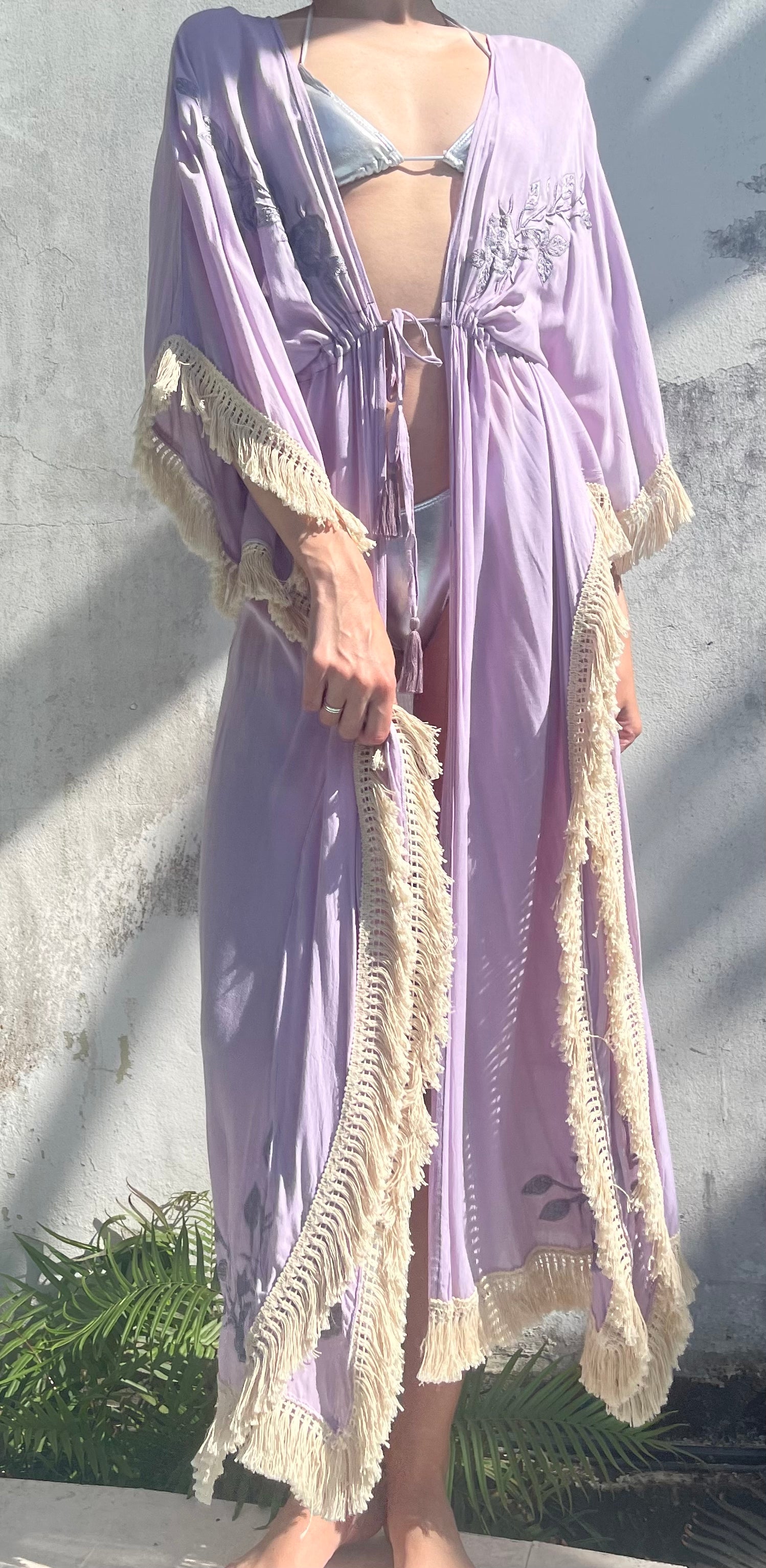 Dusty Lilac Duster