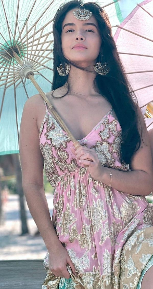 Golden Mermaid Party Dress