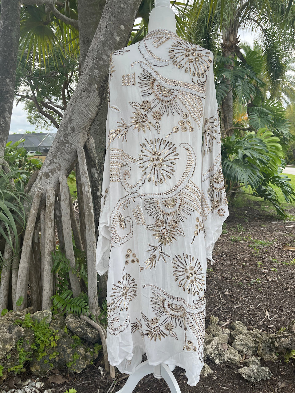 Nefertiti Robe - Ivory