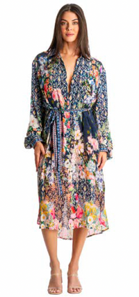 Silk Flowy Resort Wear Dress
