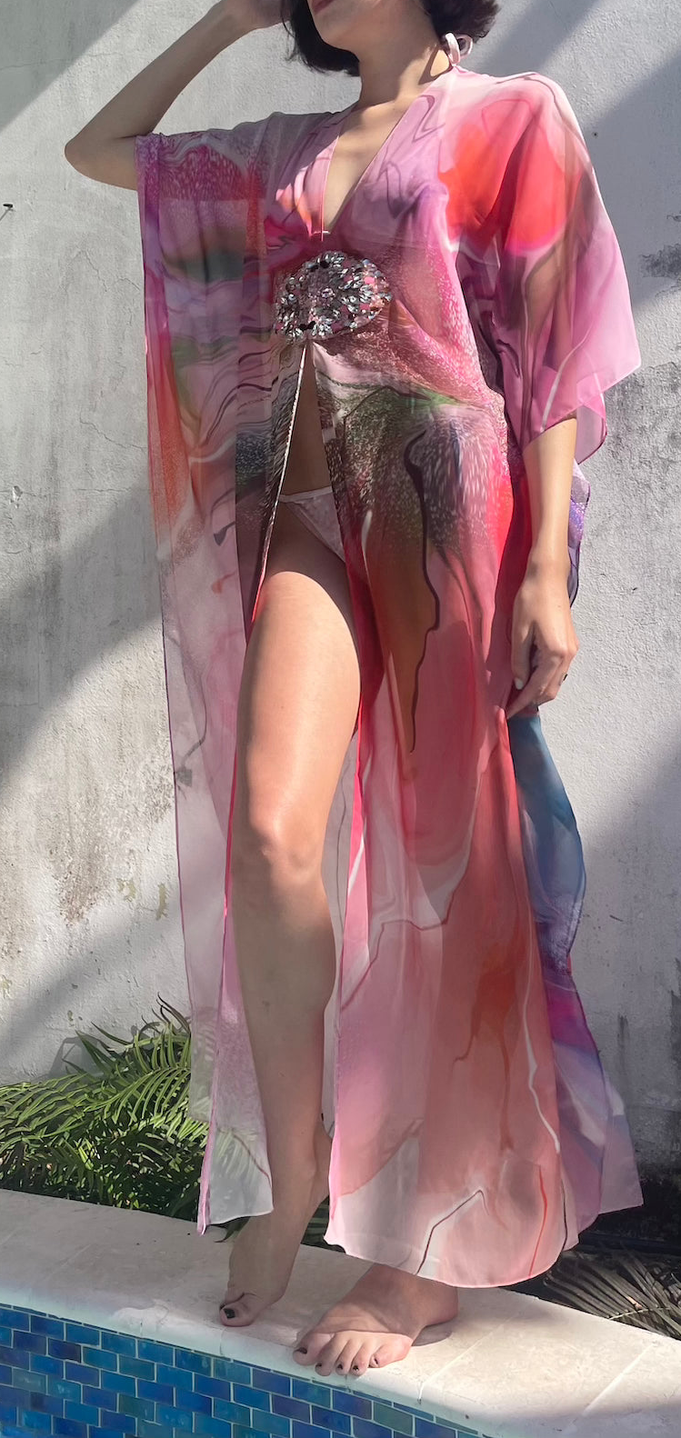 Sea Flower Crystal Robe