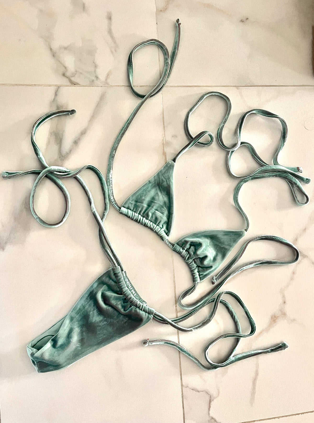 Microkuini Eucalyptus Velvet Microkini – www.LUXEISLE.com