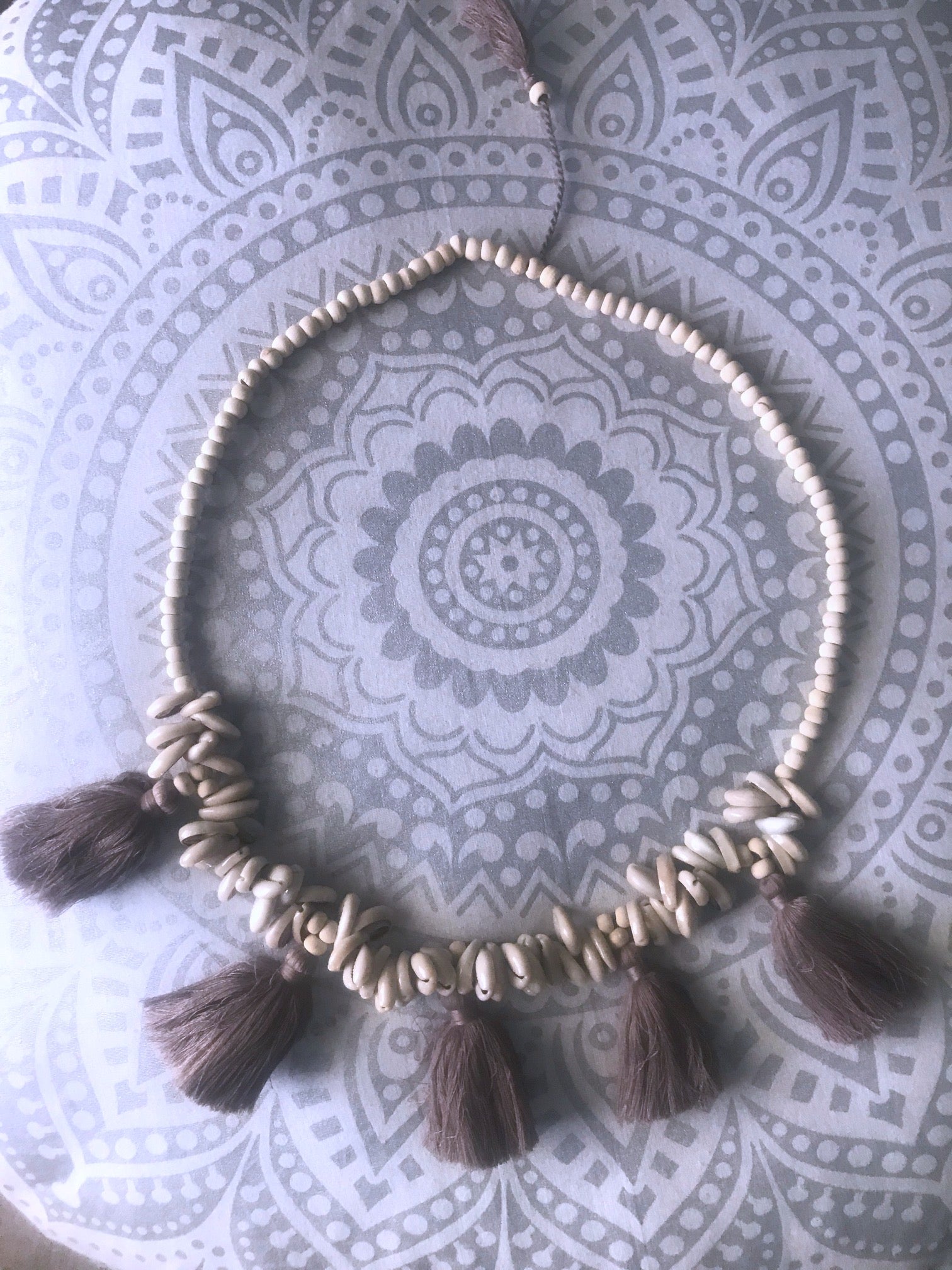 TOLEDO tassels necklace